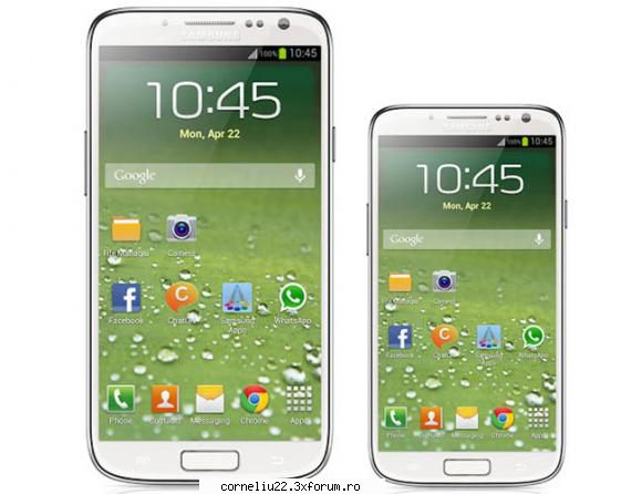 cel mai nou smartphone samsung, galaxy s4, are un procesor care este de două ori mai rapid